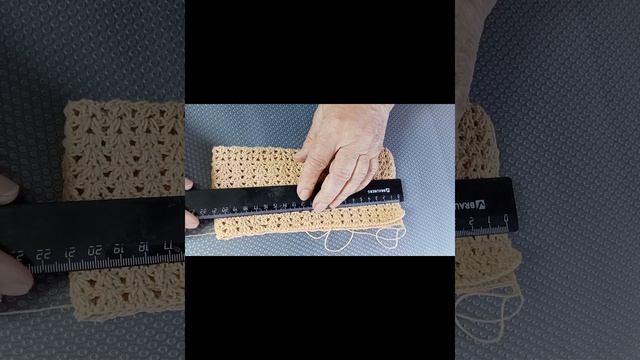 Воротничок-манишка, связанный крючком. Часть 1.