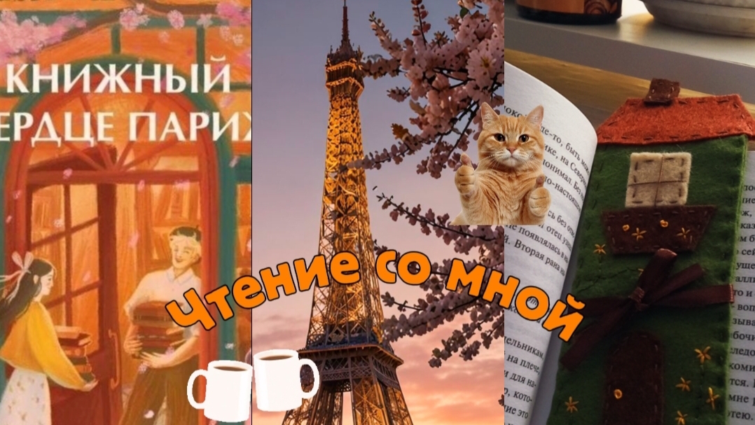 Чтение книги вместе со мной «Книжный в сердце Парижа»
