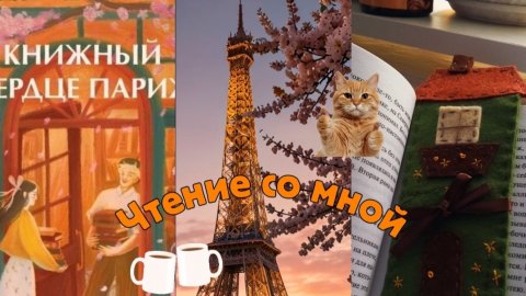 Чтение книги вместе со мной «Книжный в сердце Парижа»