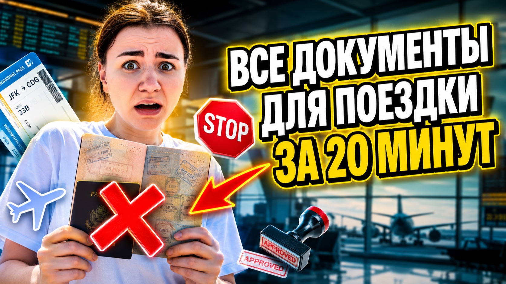 ВСЕ ДОКУМЕНТЫ для путешествий в одном видео. Сохраняй и не теряй.