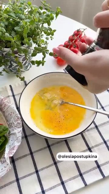 Ленивый киш на завтрак 🥧