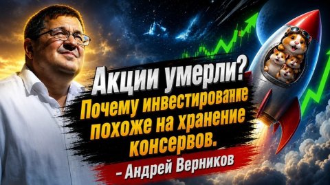 Акции умерли? Почему инвестирование похоже на хранение консервов. - Андрей Верников