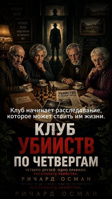 Ричард Осман   Клуб убийств по четвергам     #детектив #аудиокнига #слушатьаудиокнигу