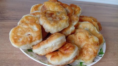 Пирожки хрустящие