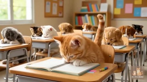 skwYHxBspSs_🚑🐱 Мама-кошка и котёнок отправляются на спасательную операцию – слишком мило, чтобы с