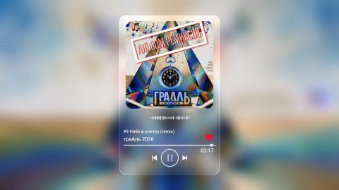 🎵 граАль - "Небо в клетку" (remix на трек из альбома "ПриZма" 2026)