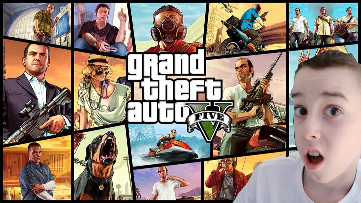 GTA 5 НА КОМПЬЮТЕРЕ! *Я не знаю как играть*