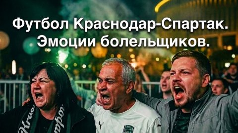 ВЕСЬ Краснодар ОРАЛ после голов! Реакция из парка Галицкого на футбол Краснодар-Спартак