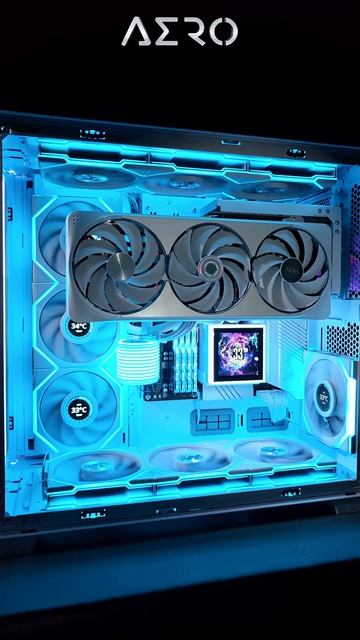 RTX 5070 Ti AERO OC — Самая Красивая Белая Игровая Сборка ПК?