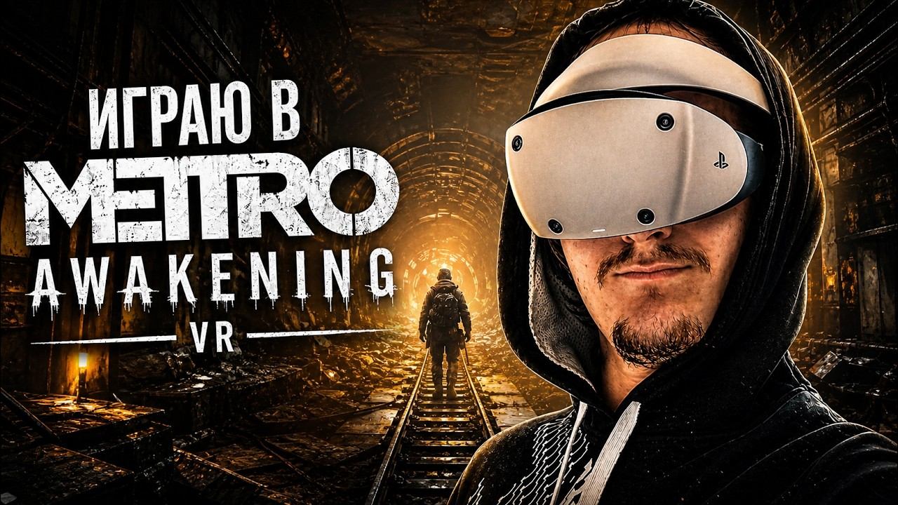 Играю в Metro Awakening VR #3 (финал)