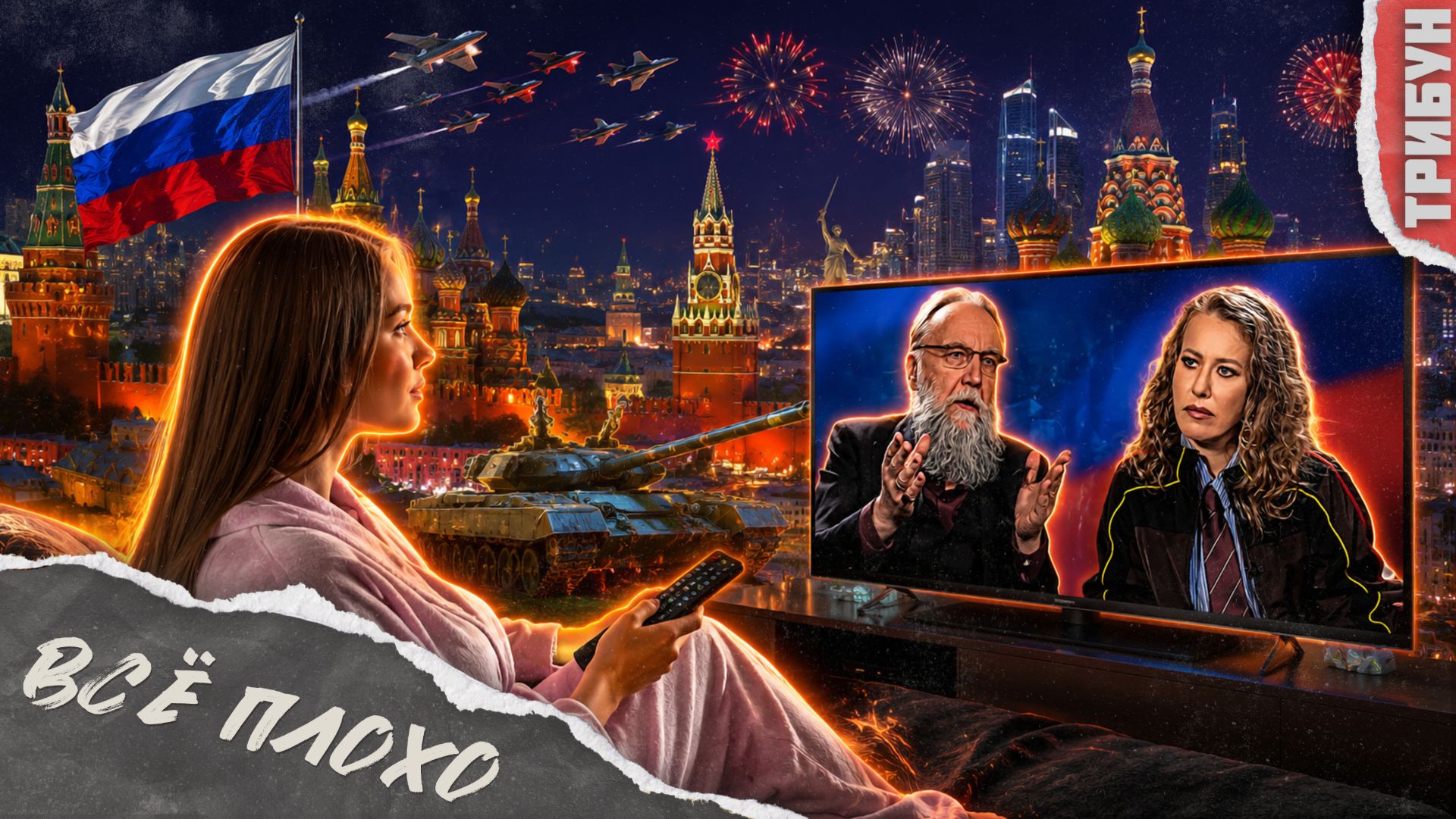 Дугин у Собчак об интернете, фашизме и Сталине | Смотрим и комментируем