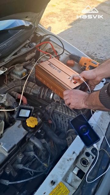 Когда больше не нужно искать розетку 220V на объекте или разматывать 50 метров удлинителя... 🛠️🔌