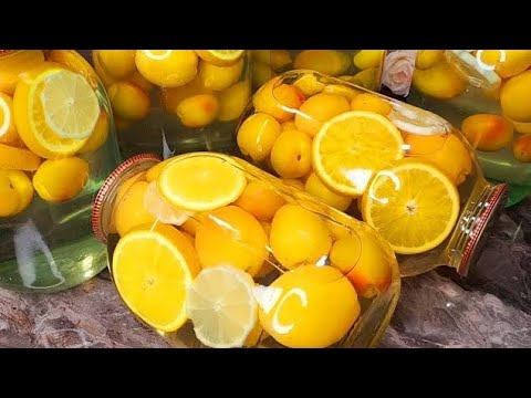НИКТО НЕ ВЕРИТ! ПРОСТО ЗАЛИВАЮ КИПЯТКОМ. Закрываю по 50 банок! КОМПОТ МОХИТО из Абрикосов на зиму!