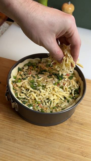 Пирог с крабом