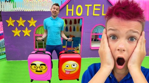Five Kids Hotel Song Детские стишки
