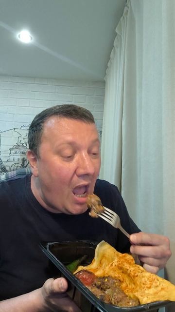 Фыстыкли Кебаб  .. Обзор на Еду   .. Доставка  .. Шеф Kebab #лехахомяков #live