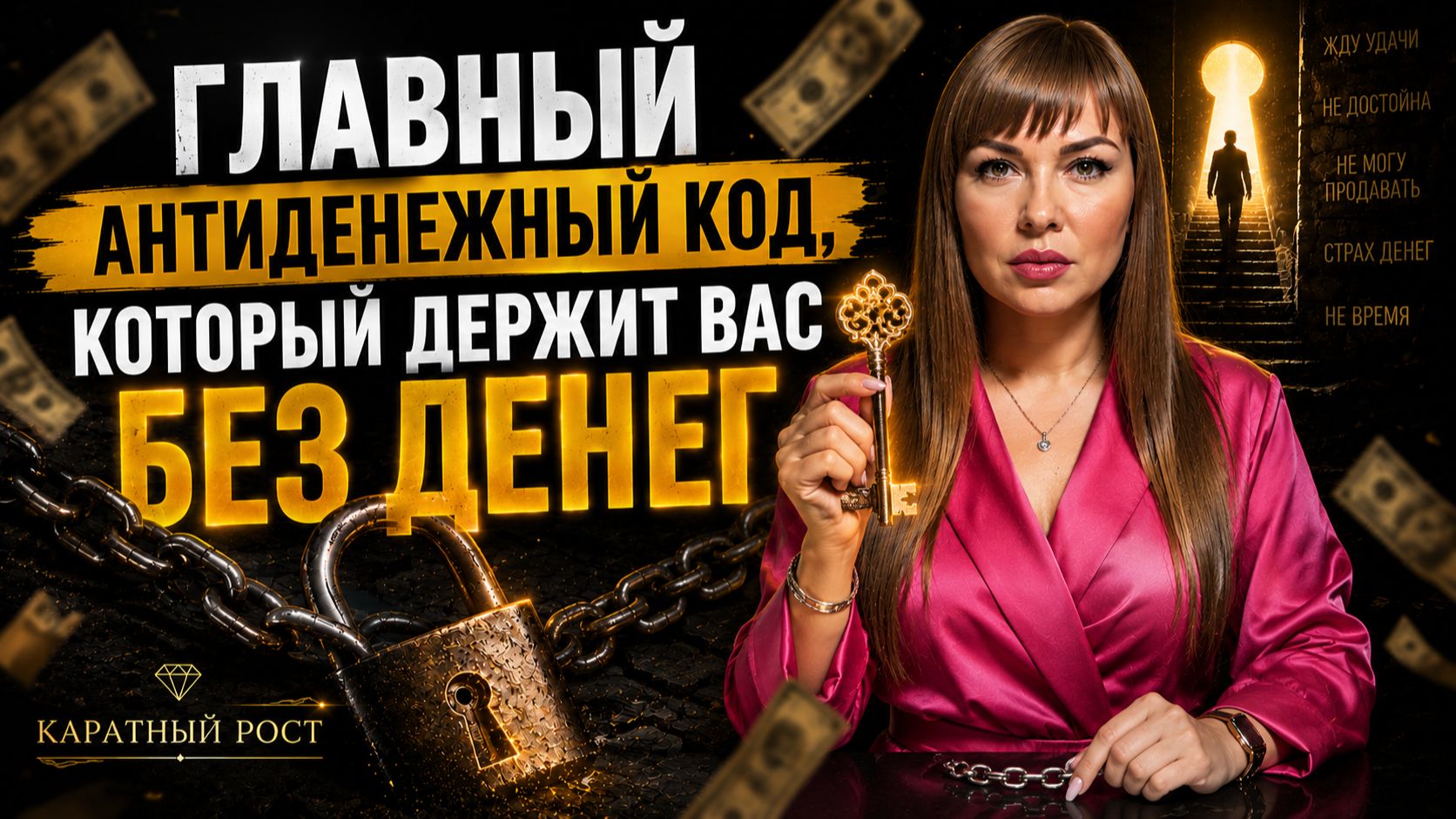 Главный антиденежный код, который держит вас без денег. КАРАТный РОСТ