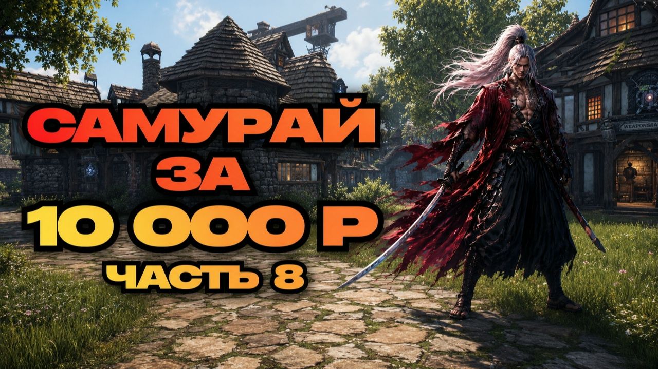 БЮДЖЕТНЫЙ САМУРАЙ ЗА 10000р. ЧАТЬ №8! ● Lineage 2 Main. Sakura Isle ●