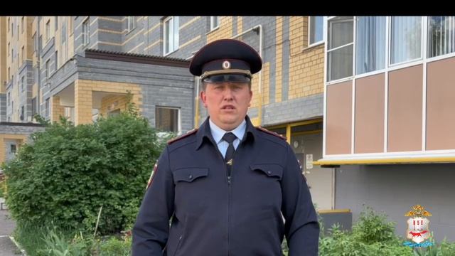 В МВД по Республике Мордовия поступила благодарность от жительницы Саранска в адрес участкового