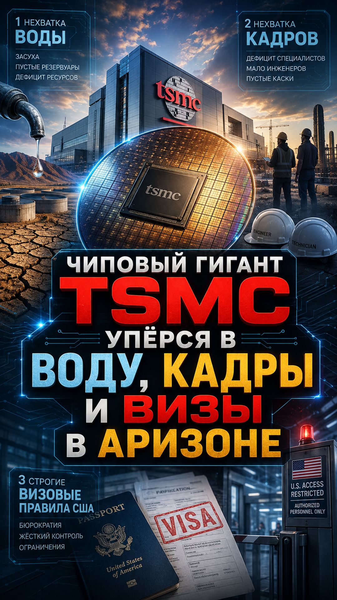 Почему расширение TSMC в Аризоне стало проверкой всей американской стратегии по возврату чипов