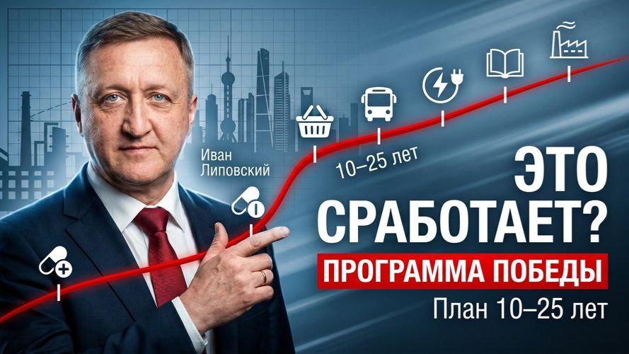 Иван Липовский: «Программа победы» — план на 10–25 лет вместо лозунгов