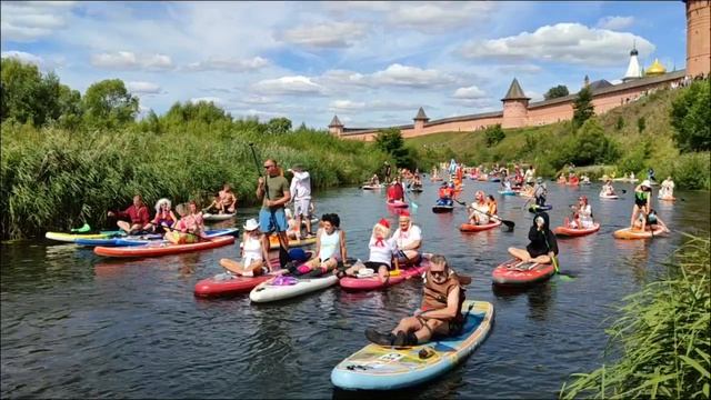 Sup-фестиваль, Sup-карнавал в городе Суздаль, 2025 год. (часть 1)