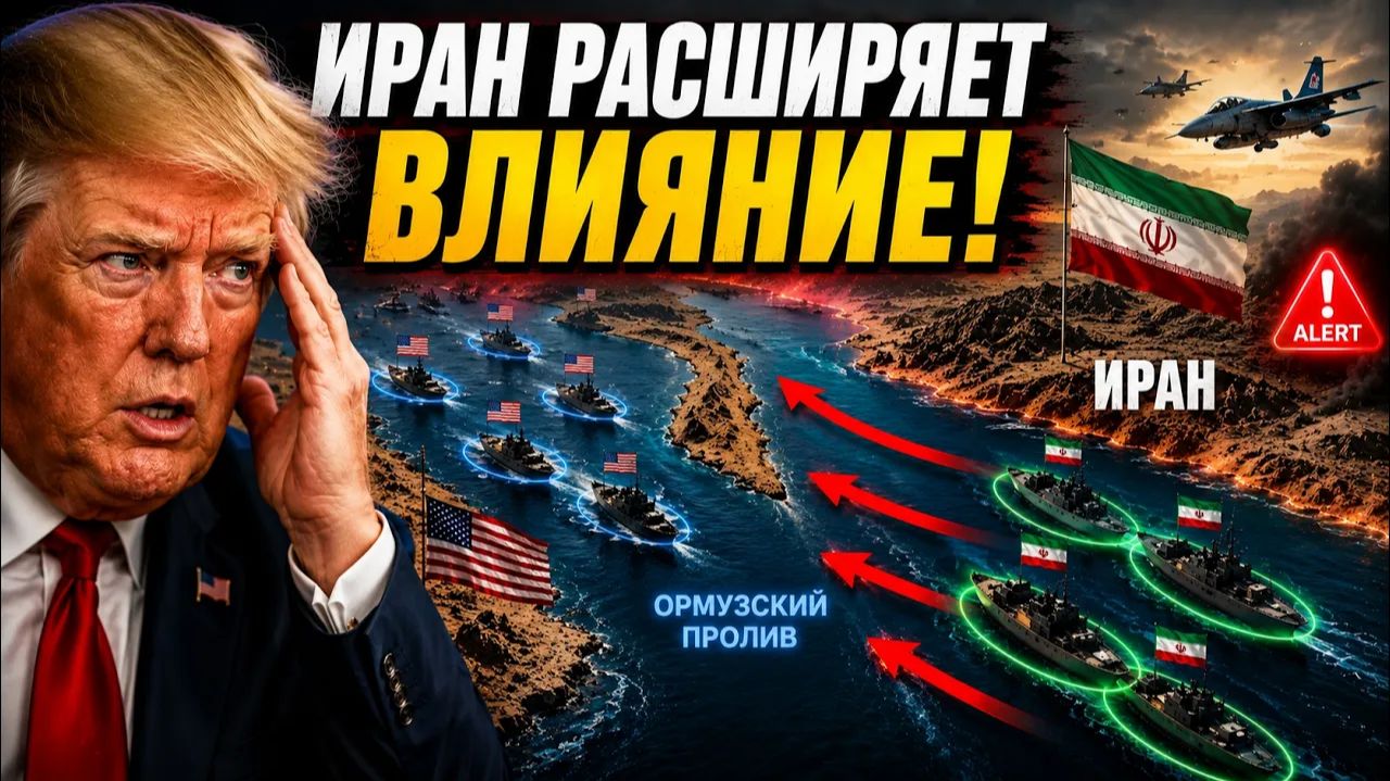 ТРАМП НЕ ОЖИДАЛ ТОГО, ЧТО ИРАН СДЕЛАЛ В ОРМУЗСКОМ ПРОЛИВЕ