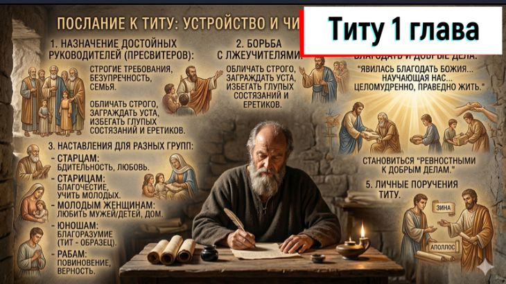 Титу 1:1-16