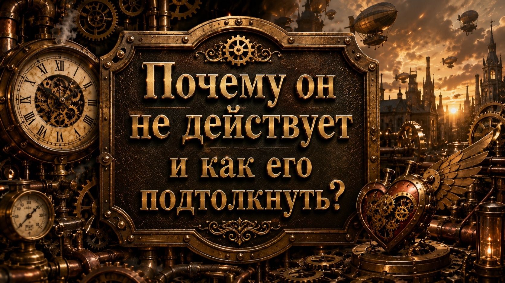 Почему он не действует и КАК его подтолкнуть? Гадание Ленорман
