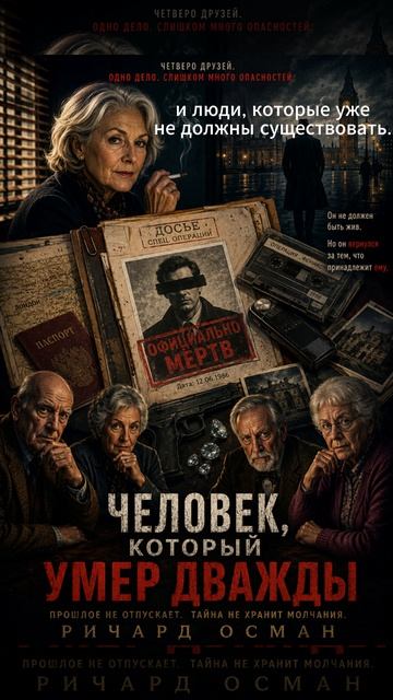 Ричард Осман   Человек, который умер дважды      #детектив #аудиокнига #слушатьаудиокнигу