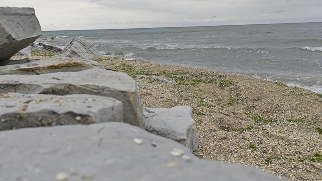 звук волн, море