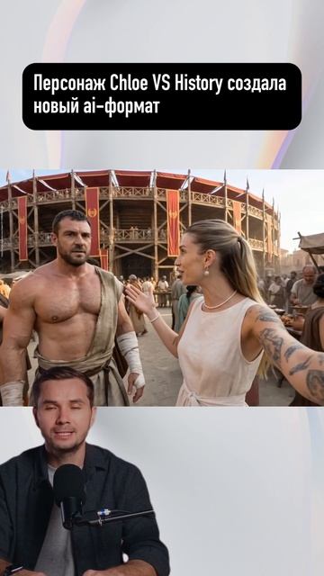 Персонаж Chloe VS History создала новый Ai-формат