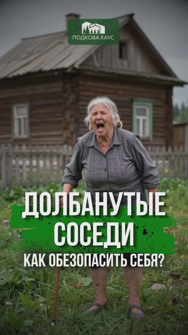 Долбанутые соседи - как себя обезопасить? #строительствожилья #стройка #дом #shorts