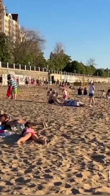 Самара: загар среди «снега» 🏖️️