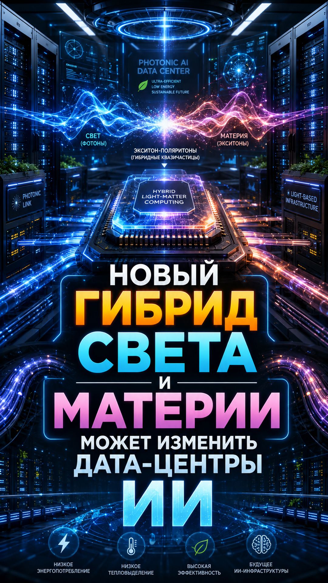 Оптический переключатель на 4 фДж: шаг к экономичным ИИ-центрам