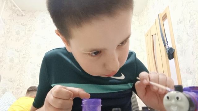 покраска паровозов часть1 Михаил (Миша)
