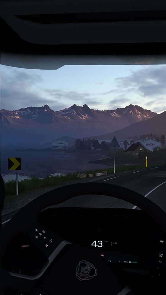 Исландские фьорды для ETS 2 #shorts