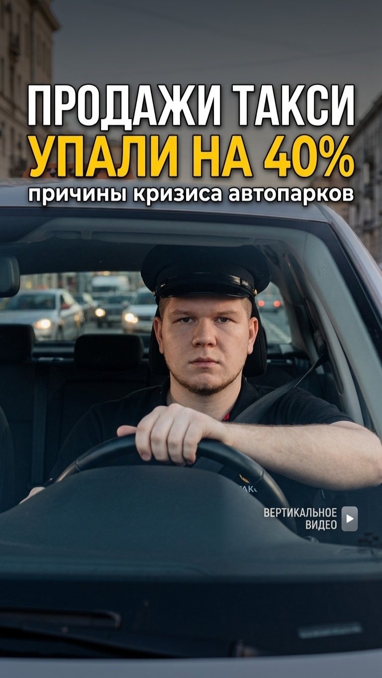 Продажи такси упали на 40%: причины кризиса автопарков