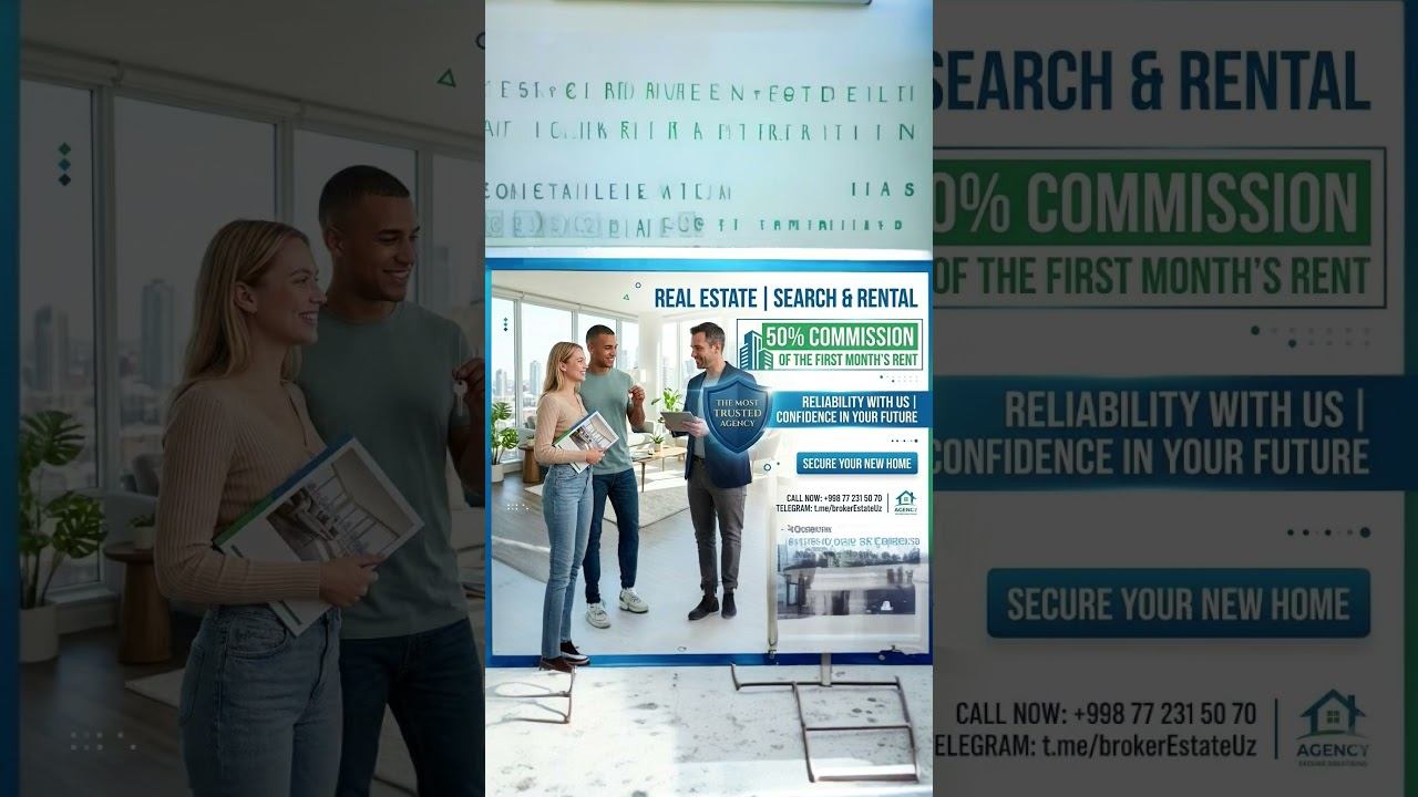 How To Rent Property In Tashkent With 100% Security | Broker Estate Uz
