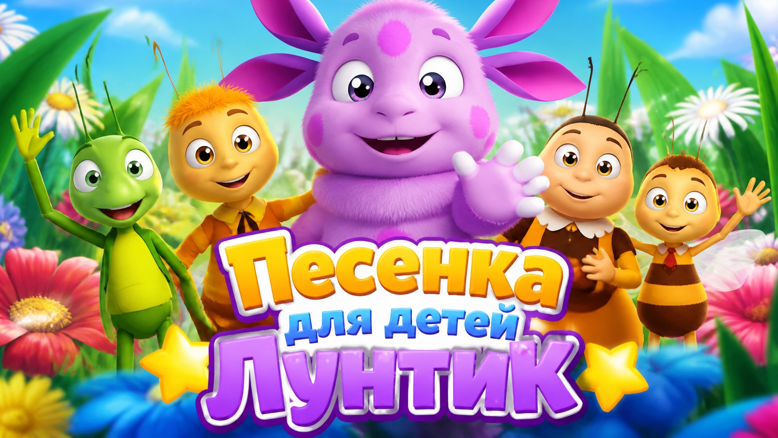 МУЛЬТ-ПЕСЕНКА ДЛЯ ДЕТЕЙ ЛУНТИК