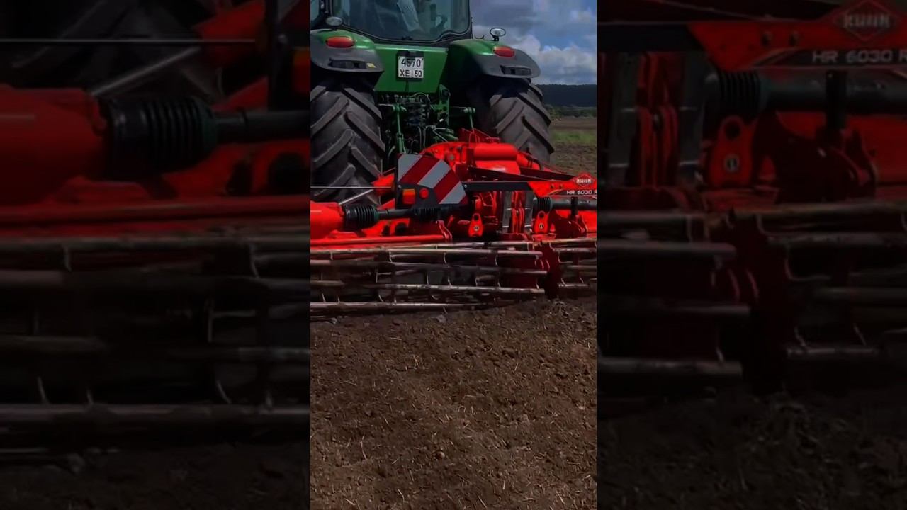 Идеальная почва после фрезы #kuhn HR6030R #агротехнологии #farming #купитьтехнику #agriculture