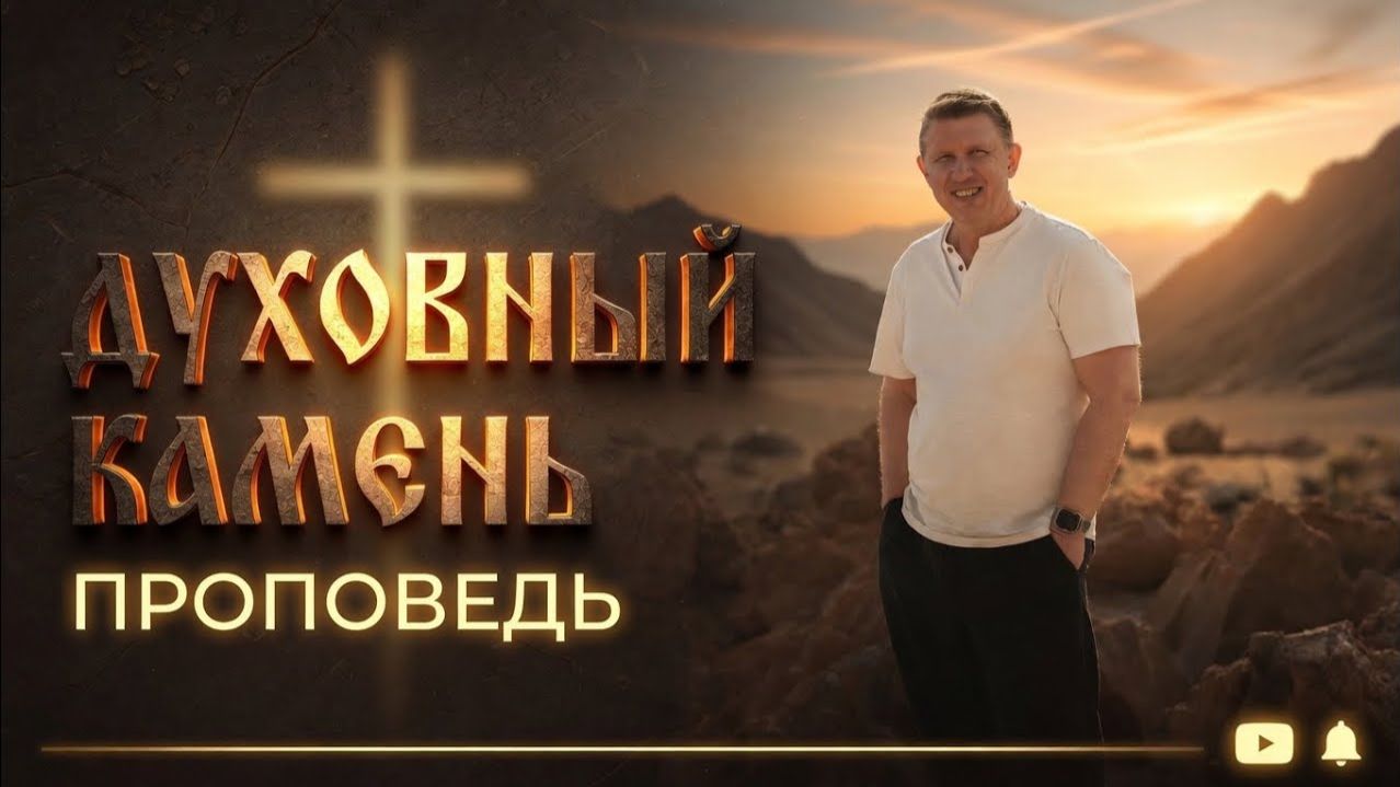 Духовный Камень - Максим Ларцин 24.05.26 воскресная на русском