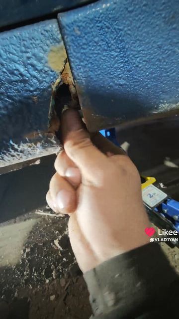 Сварка порогов из трубы