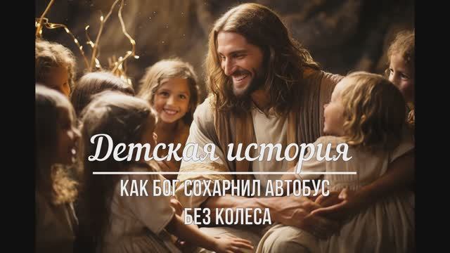 Детская история - Как Бог сохарнил автобус без колеса