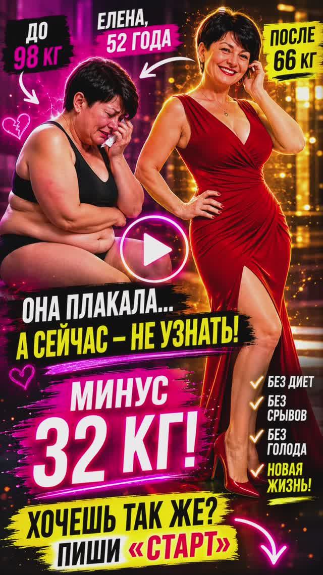«Эта женщина вдохновила тысячи на похудение⚠️»