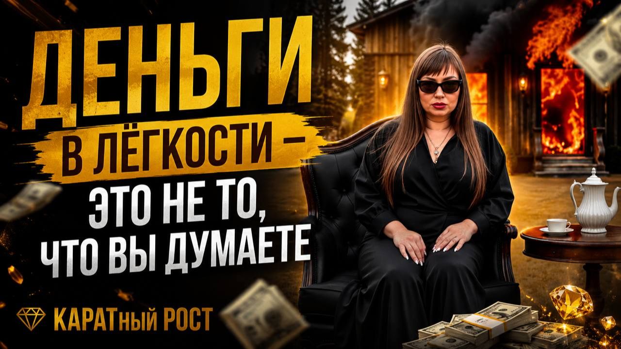 Деньги в лёгкости — это не то, что вы думаете. КАРАТный РОСТ