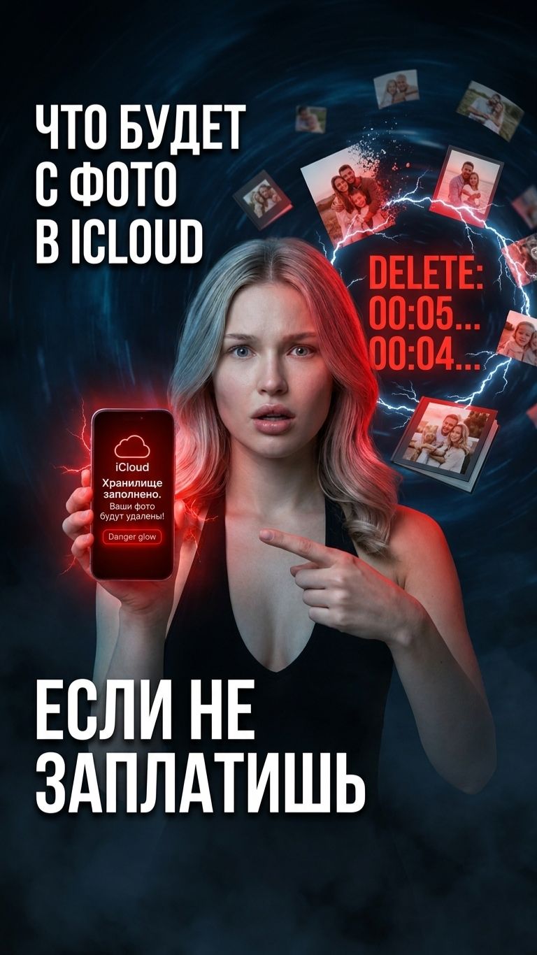 Apple удалит твои фото из ICloud через 30 дней? Правда про российское исключение и как спасти