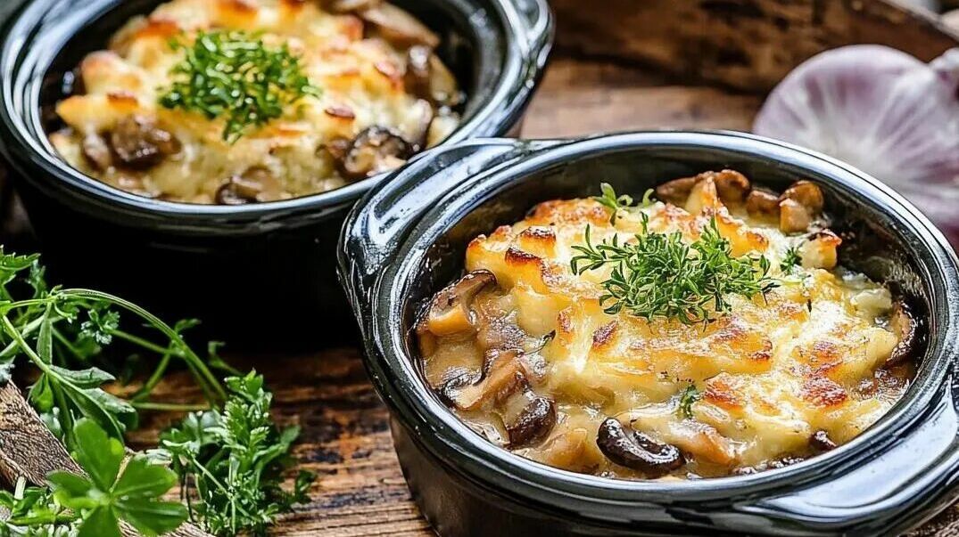 Вкуснее, чем жульен! Курица с лесными грибами в сырно-сметанной заливке.
