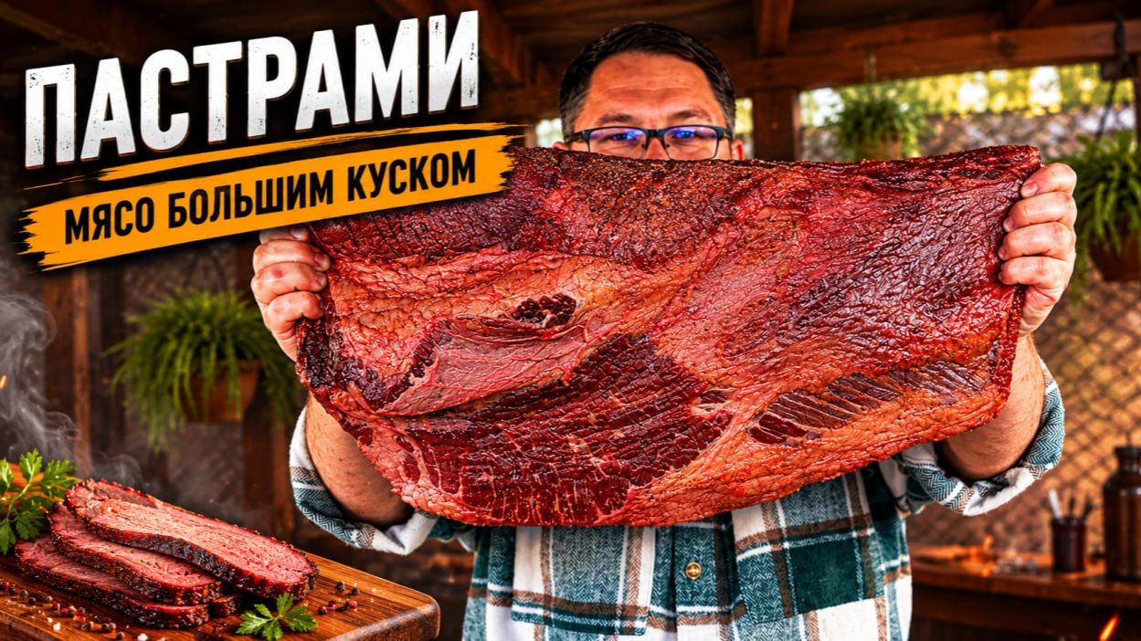 Пастрами - Готовил мясо 7 дней одним большим куском!