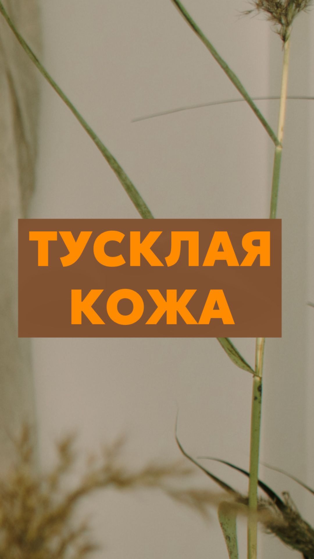 Тусклая кожа